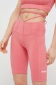Шорти Guess з еластаном рожевий V3GD02.MC04Z