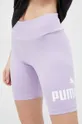 ljubičasta Kratke hlače Puma Ženski