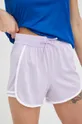 vijolična Kratke hlače za vadbo Reebok Workout Ready Ženski