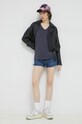 Τζιν σορτς Abercrombie & Fitch KI149.3039.276 σκούρο μπλε SS23