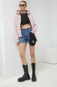 Abercrombie & Fitch szorty jeansowe KI149.3147.276 niebieski SS23