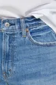 granatowy Abercrombie & Fitch szorty jeansowe