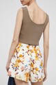 Îmbrăcăminte Abercrombie & Fitch pantaloni scurti din in KI149.3188.812 galben