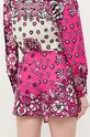 Îmbrăcăminte Red Valentino pantaloni scurti din bumbac 2R0RFJ106SM roz
