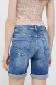Rifľové krátke nohavice Pepe Jeans  90 % Bavlna, 8 % Polyester, 2 % Elastan