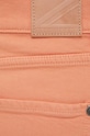 Rifľové krátke nohavice Pepe Jeans Stella PL801041.118 oranžová
