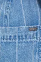 niebieski Pepe Jeans szorty jeansowe Kaylee Stripe