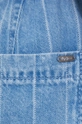 modra Jeans kratke hlače Pepe Jeans Kaylee Stripe