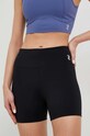 Juicy Couture szorty treningowe Liza z elastanem czarny JCSH222002.101