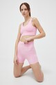 Тренировочные шорты Juicy Couture Liza с эластаном розовый JCSH222002.334