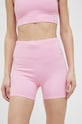 Juicy Couture pantaloncini da allenamento Liza JCSH222002.334 rosa SS23