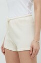 American Vintage pantaloni scurti din bumbac BOBY09A bej SS23