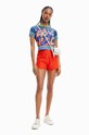 Шорти Desigual трикотаж червоний 23SWPW04