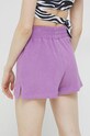 Odzież Billabong szorty bawełniane EBJNS00106 fioletowy