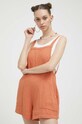 Billabong kombinezon bawełniany ABJNS00244 pomarańczowy SS23