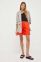 By Malene Birger pantaloni scurti Q71873014 rosu SS23