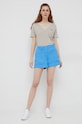Tommy Hilfiger pantaloni scurti din bumbac WW0WW38729.PPYX albastru SS23