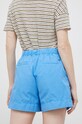 Odzież Tommy Hilfiger szorty bawełniane WW0WW38729.PPYX niebieski