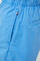 Tommy Hilfiger szorty bawełniane niebieski WW0WW38729.PPYX
