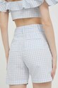 Одяг Шорти з домішкою льону United Colors of Benetton 4YCND900V.913 блакитний