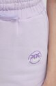 Pinko szorty bawełniane 100689.A0KN fioletowy