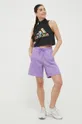 Kratke hlače adidas vijolična