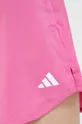 różowy adidas Performance szorty treningowe Minimal