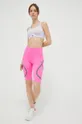 Kratke hlače za trčanje adidas by Stella McCartney roza