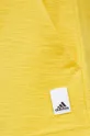жёлтый Хлопковые шорты adidas