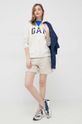 Kratke hlače Tommy Hilfiger WW0WW38348.PPYX bež SS23