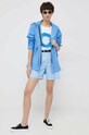 Šortky Tommy Hilfiger WW0WW37772.PPYX modrá SS23