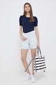 Tommy Hilfiger szorty jeansowe WW0WW38260.PPYX niebieski SS23