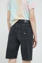 Odzież Tommy Jeans szorty jeansowe DW0DW15594.PPYX czarny