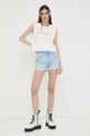Wrangler szorty jeansowe W23K73171 niebieski SS23