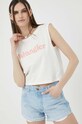 Wrangler szorty jeansowe W23K73171 niebieski