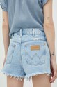 Odzież Wrangler szorty jeansowe Festival W26FDE32Y niebieski