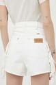 Ρούχα Τζιν σορτς Wrangler Fringed Festival W24ZXZ42L λευκό