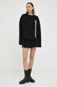 MMC STUDIO pantaloni scurti din bumbac LOPA.BASIC negru SS23