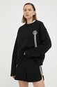 MMC STUDIO pantaloni scurti din bumbac negru LOPA.BASIC