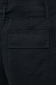 Lauren Ralph Lauren szorty lniane czarny 200862092