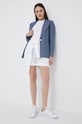 Lauren Ralph Lauren szorty lniane 200862093 biały SS23
