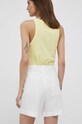 Odzież Polo Ralph Lauren szorty lniane 211906027 biały