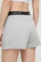 Homewear pamučne kratke hlače Calvin Klein Underwear siva