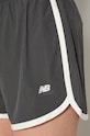 Kratke hlače za trening New Balance Athletics Remastered WS31500ACK siva