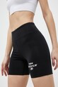 New Balance pantaloni scurți tricotaj negru WS31504BK