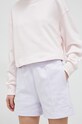 New Balance pantaloni scurti din bumbac WS23552LIA violet SS23