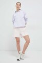 New Balance pantaloni scurti din bumbac WS23552WAN roz SS23