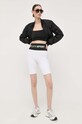 Šortky PLEIN SPORT PACC.WJT1719.STE003N biela SS23