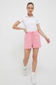 4F szorty 4FSS23TSHOF199 różowy SS23