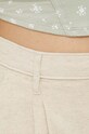 Hollister Co. pantaloni scurți din amestec de in maro KI349.3222.400
